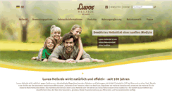 Desktop Screenshot of luvos.de